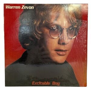 Warren Zevon Excitable Boy Vinyl LP 1978 Asylum 6E-118 Werewolves of London Rock